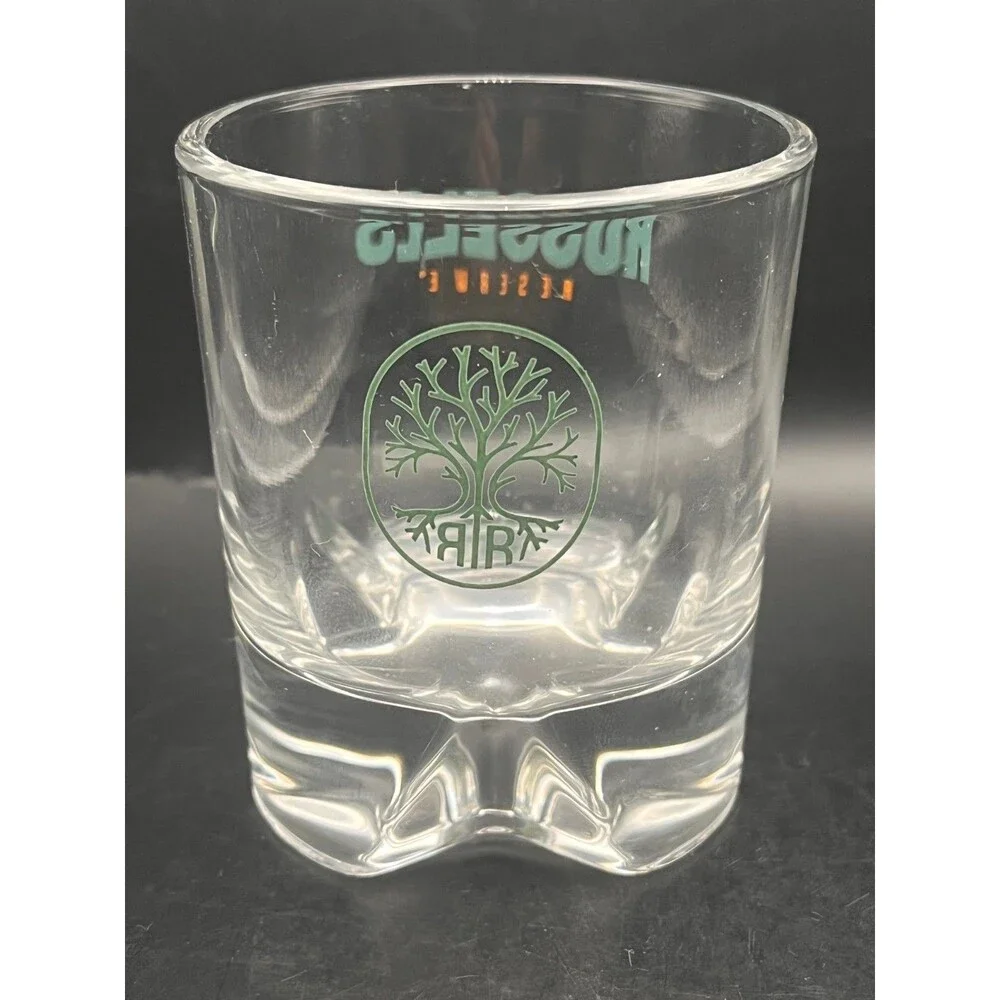 Russell's Reserve Bourbon Whiskey Tasting Glass Set of 2 KY Barware